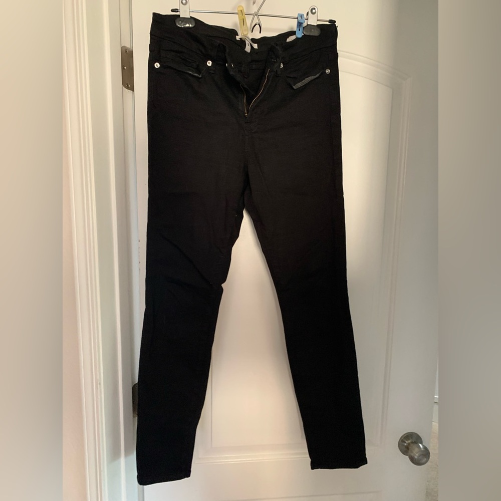 Good American black jeans